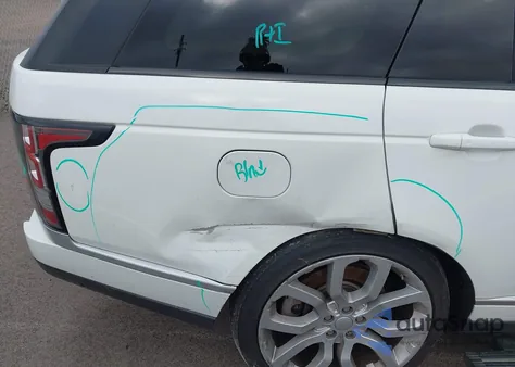 2016 Land Rover Range Rover 5.0L V8 Supercharged z USA, uszkodzony, nr VIN SALGS2EF2GA285069